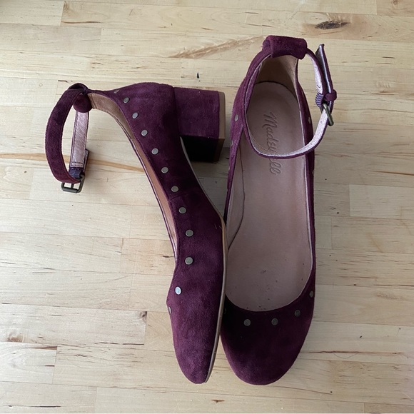 Madewell suede pumps sz 6.5 - Picture 2 of 5